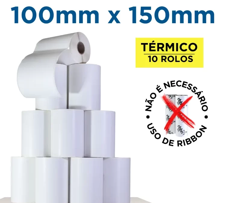 Aplicações Práticas das Etiquetas 10×15 cm Térmicas com Serrilha